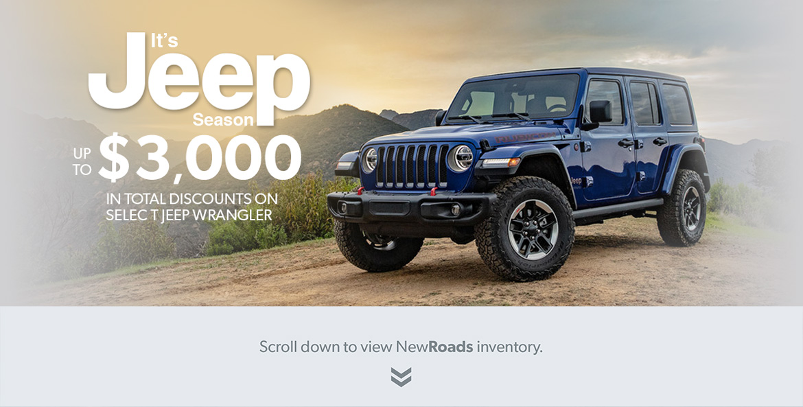 Jeep Wrangler in Newmarket