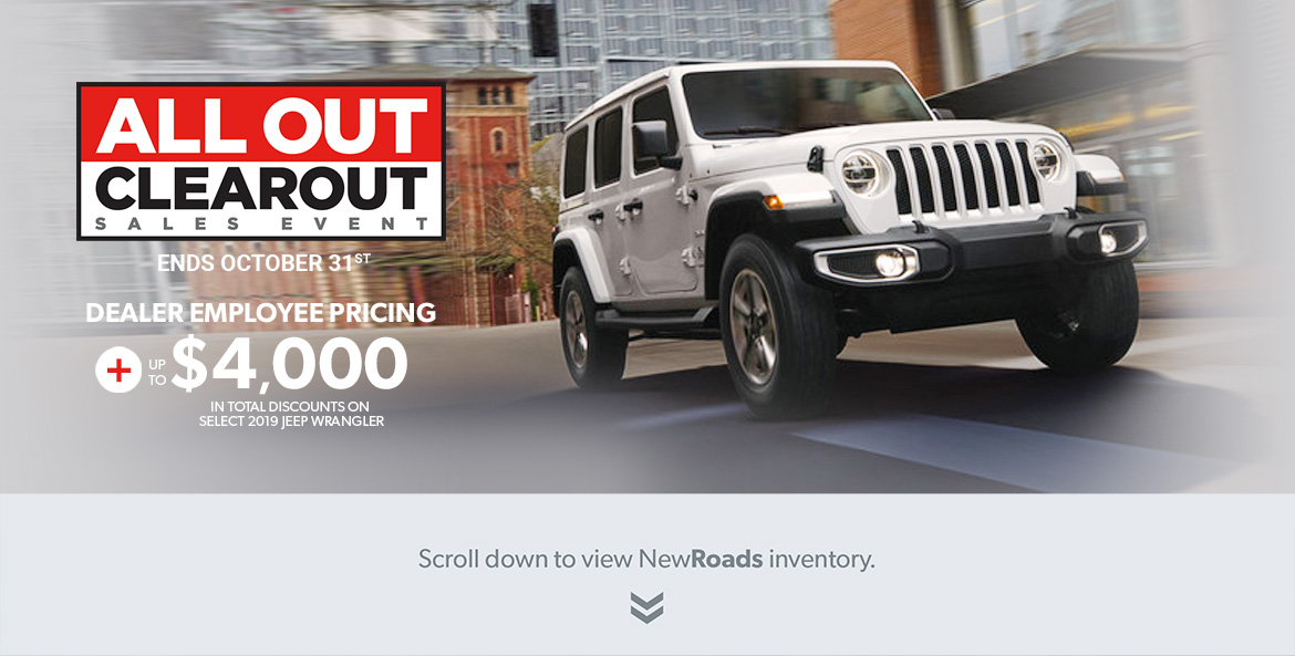 Jeep Wrangler in Newmarket