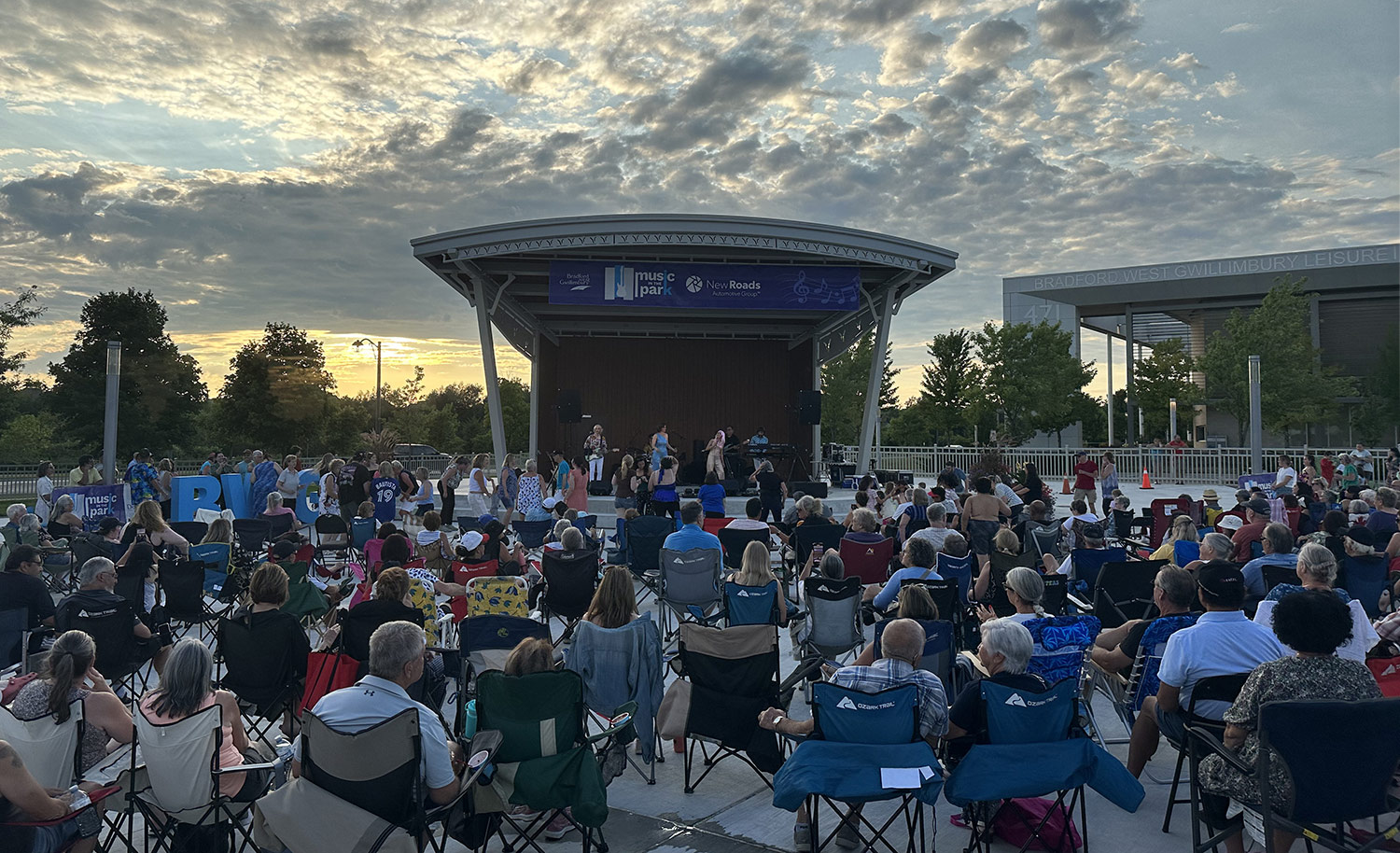 Music in the Park in Bradford