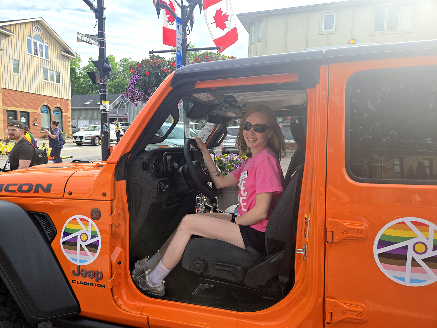 Pride Parade Jeep